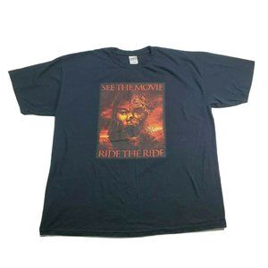 Universal Studios Staff T Shirt Revenge of The Mummy 2008 XL Tomb of the Emperor